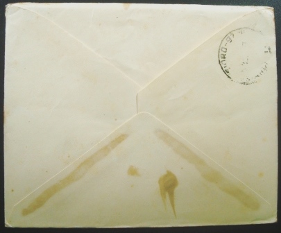 Envelope FDC da Suécia de 1955  Stockholmia 55