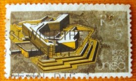 Selo postal comemoraivo Africa do sul 1973 - University Complex, Pretoria