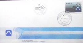 Envelope FDC 211 Oficial de 1980 Telebrás