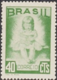Selo postal comemorativo do Brasil de 1948 - C 239 M