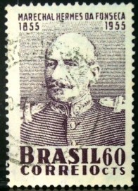 Selo postal comemorativo do Brasil de 1955 - C  364 U