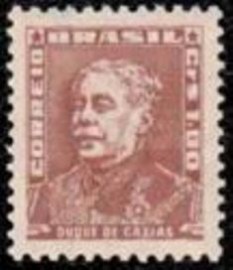 Selo postal Regular emitido no Brasil em 1954 - 498 M