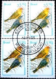 Selo postal regular emitido no Brasil em 1995