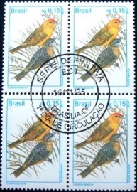 Selo postal regular emitido no Brasil em 1995