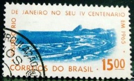 Selo postal do Brasil de 1964 Flamengo - C 515 N1D