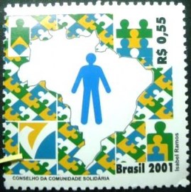 Selo Postal COMEMORATIVO do Brasil de 2000 - C 2403 M