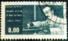 Selo postal do Brasil de 1963 Álvaro Alvim- C 504 N1D