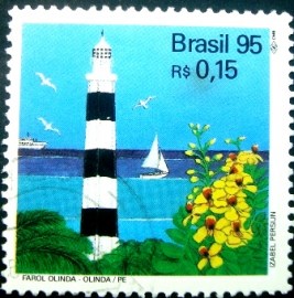 Selo postal COMEMORATIVO do Brasil de 1995 - C 1960 U