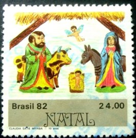 Selo postal Comemorativo do Brasil de 1982 - C 1290 U