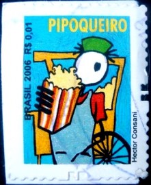 Selo postal Regular emitido no Brasil em 2006 - 842 U