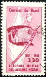 Selo postal do Brasil de 1961 Agulhas Negras 3,30 - C 0460 U