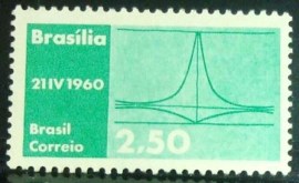 Selo postal do Brasil de 1960 Alvorada - C 449 N