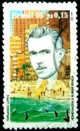 Selo postal COMEMORATIVO do Brasil de 1995 - C 1974 U