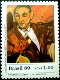Selo postal COMEMORATIVO do Brasil de 1989 - C 1663 M