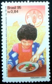Selo postal COMEMORATIVO do Brasil de 1995 - C 1937 M