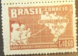 Selo postal comemorativo do Brasil de 1950 - C 254 M