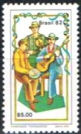 Selo postal Comemorativo do Brasil de 1982 - C 1286 U