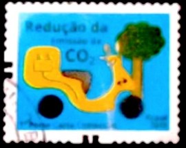 Selo postal Regular emitido no Brasil em 2015 - 864 U