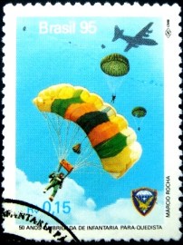 Selo postal COMEMORATIVO do Brasil de 1995 - C 1958 NCC