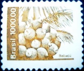 Selo postal do Brasil de 1984 Babaçu
