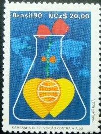 Selo postal COMEMORATIVO do Brasil de 1991 - C 1676 M