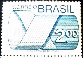 Selo postal do Brasil de 1974 Tipo Gravura