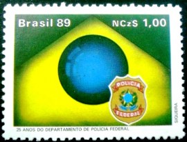 Selo postal COMEMORATIVO do Brasil de 1989 - C 1656