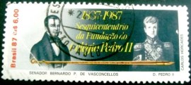 Selo postal COMEMORATIVO do Brasil de 1986 - C 1571 U