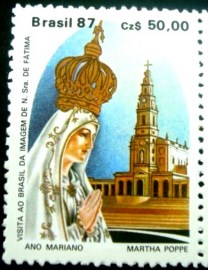 Selo postal COMEMORATIVO do Brasil de 1986 - C 1574 M