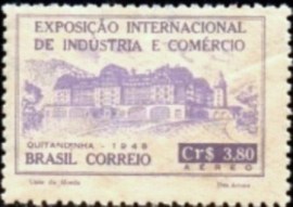 Selo postal AÉREO do Brasil de 1948 - A 66 N