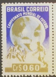 Selo postal comemorativo do Brasil de 1950 - C 253 N