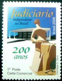 Selo postal COMEMORATIVO do Brasil de 2008 - C 2733 M