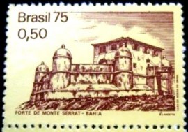 Selo postal Comemorativo do Brasil de 1975 - C 878 M