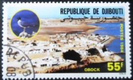 Selo postal de Djibouti de 1984 Obock