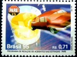 Selo postal COMEMORATIVO do Brasil de 1995