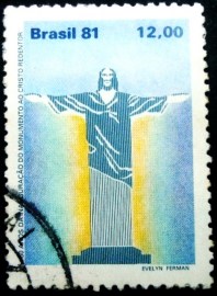 Selo postal COMEMORATIVO do Brasil de 1981 - C 1223 U