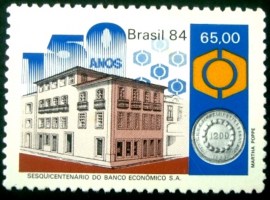 Selo postal COMEMORATIVO do Brasil de 1984 - C 1406 M