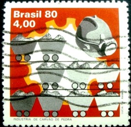 Selo postal COMEMORATIVO do Brasil de 1980 - C 1135 U