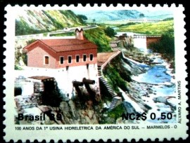 Selo postal COMEMORATIVO do Brasil de 1989