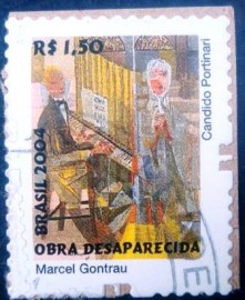 Selo postal Regular emitido no Brasil em 2011 - 855 U