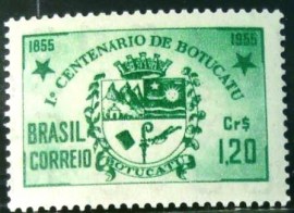 Selo postal comemorativo do Brasil de 1955 - C  362 N