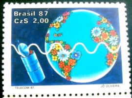 Selo postal COMEMORATIVO do Brasil de 1986 - C 1547 M
