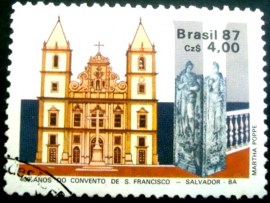 Selo postal COMEMORATIVO do Brasil de 1986 - C 1563 U