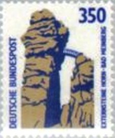 Selo postal da Alemanha de 1989 Horn-Bad Meinberg