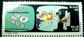 Selo postal COMEMORATIVO do Brasil de 1989 - C 1635 M