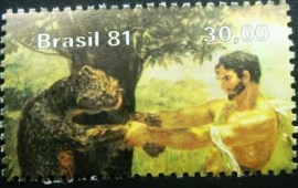 Selo postal COMEMORATIVO do Brasil de 1981 - C 1192 M