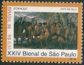 Selo postal Comemorativo do Brasil de 1998 - C 2160