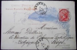Bilhete Postal de 1890 BP 27