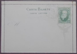 Carta Bilhete CB 16 de 1884