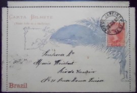Carta Bilhete 24 de 1891